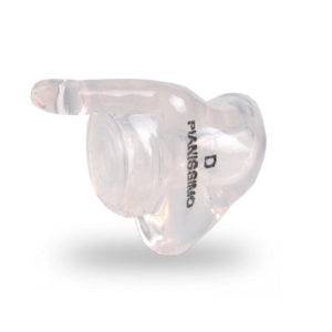 Protections auditives ou bouchons d'oreilles pour la musique avec une atténuation linéaire de la musique